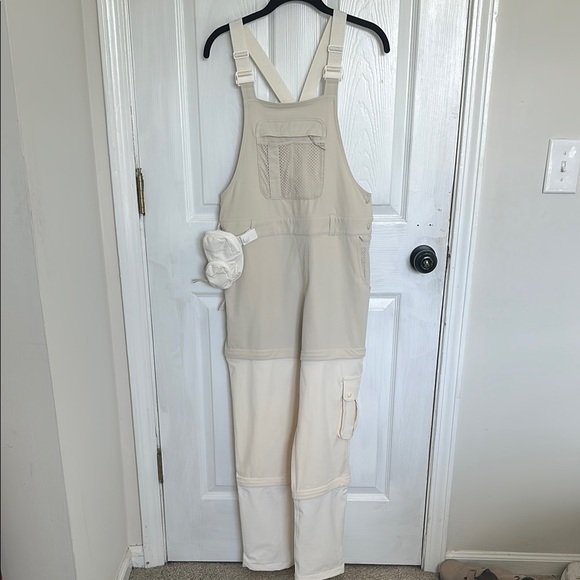 Outdoor Voices Pants - OV Women's Beige Overalls